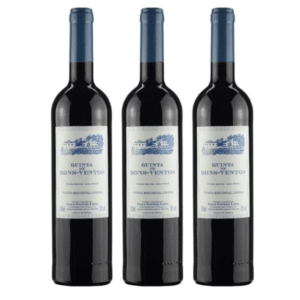Kit 3 Vinhos Tto Português Quinta De Bons Ventos 2019 750ml